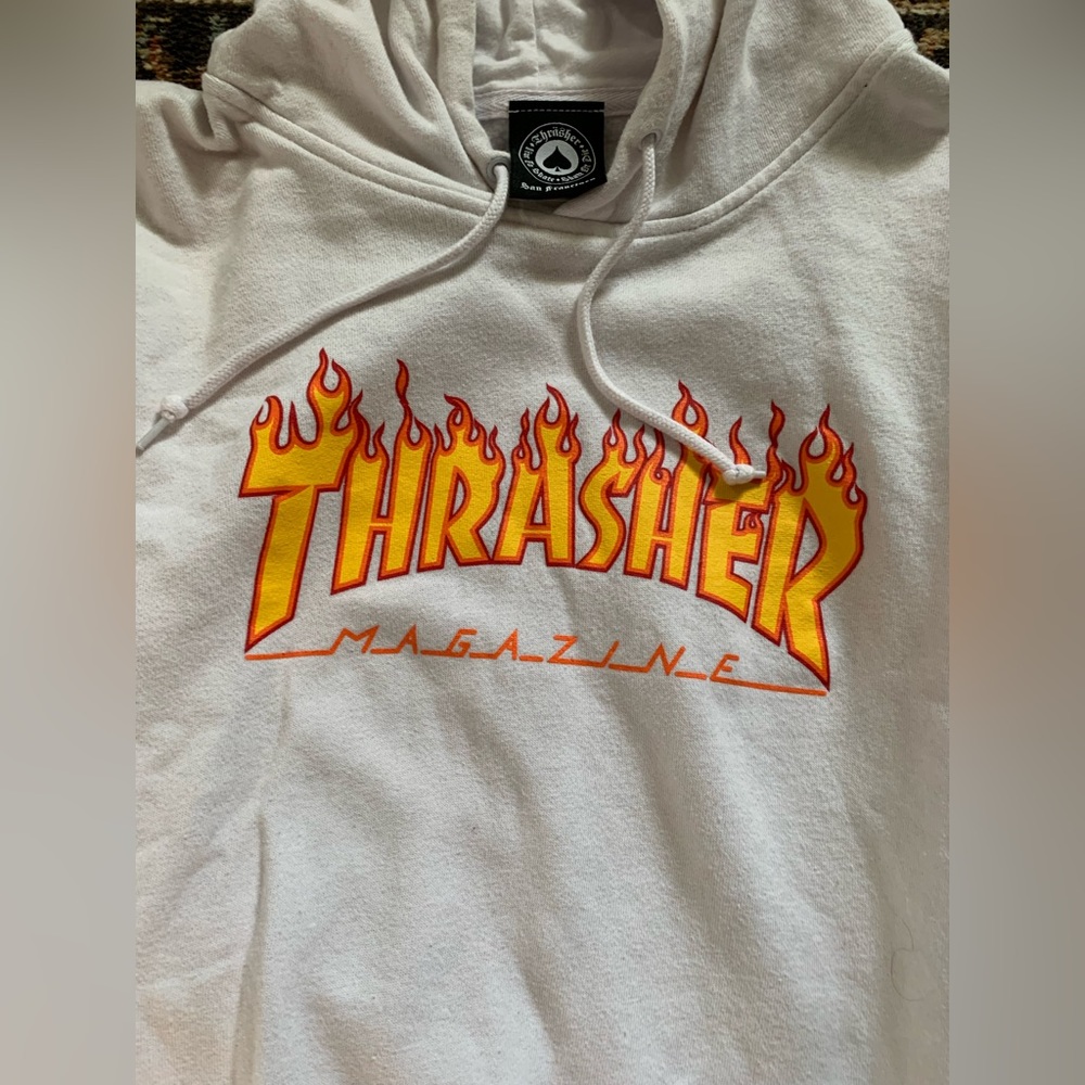 Thrasher cropped Hoodie